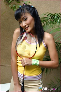 Angela Lin Nude Asian Tennis Buff
