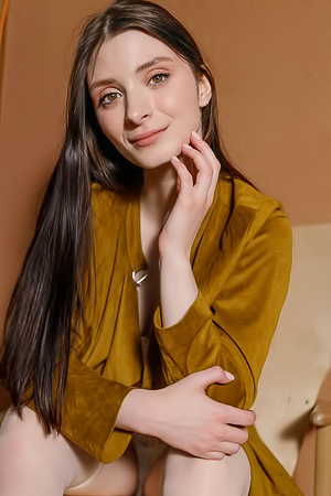 Marion Summers Wearing Nothing But Sheer Stockings And High Heels