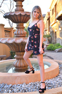 FTV Coco Blonde Chick In A Little Dress