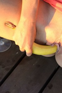 FTV Jess Loves Bananas To Insert In Wet Hole