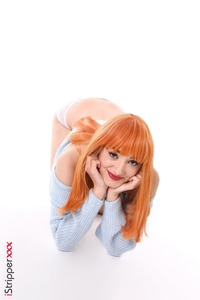 Alice Zaffyre Sexy Redhead Takes More Orgasms With A Toy