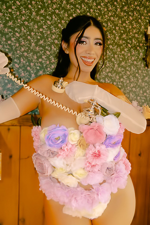 Violet Myers As May 2024 All Star With Amazing Bush And Boobies