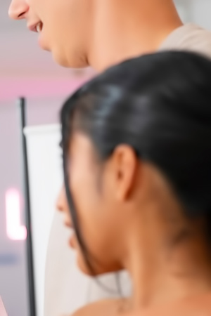 Yasmina Khan Lures You to the Glory Hole for a Sneaky Blowjob